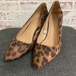 Animal Print High Heeled Pumps
